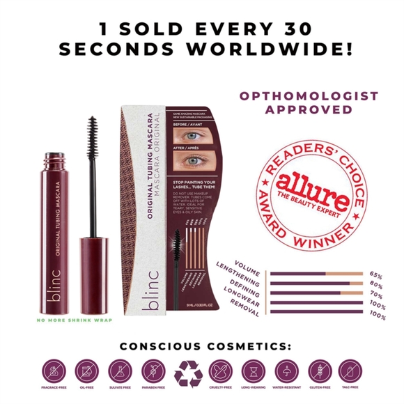 Blinc Tubing Mascara in Black - Picture 4 of 4